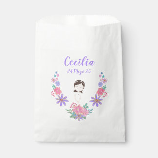 Sacolinha Bolsa de papel Primera Comunión CECILIA
