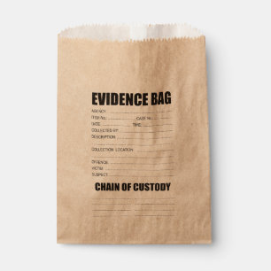 Sacolinha Bolsa de Provas de Crime