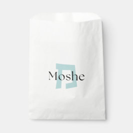 Sacolinha Bolsa Personalizada Upsherin - Aleph Beis