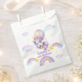 Sacolinha Bolsas de Aniversário do Balão de Ar Quente do Uni
