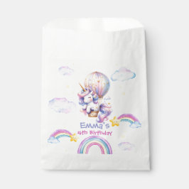 Sacolinha Bolsas de Aniversário do Balão de Ar Quente do Uni