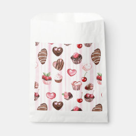 Sacolinha Bolsas De Dia de os namorados De Coração Choco