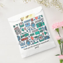 Bolsas De Favor Da Festa de aniversário Podcast