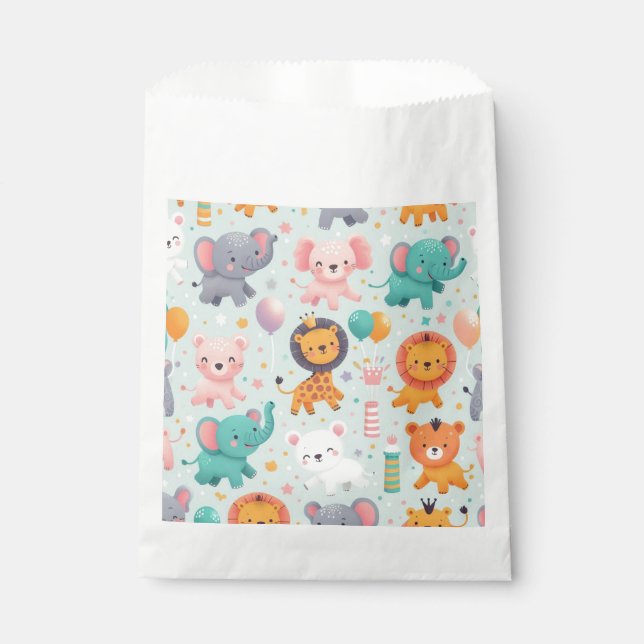 Sacolinha Bolsas De Favor Da Parada Animal (Frente)