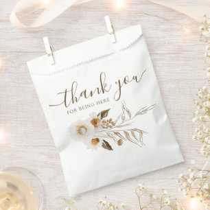 Sacolinha Bolsas De Favor De Casamento Floral De Watercolor