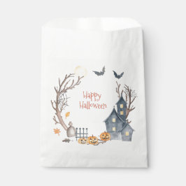 Sacolinha Bolsas de Favor de Halloween Feliz