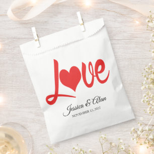 Sacolinha Bolsas de Favor do Amor