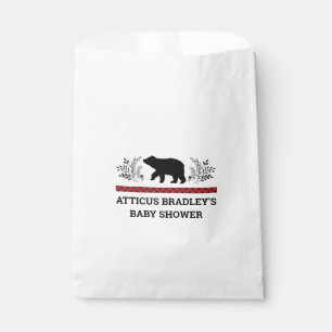 Sacolinha Bolsas De Favor Do Bear Baby Boy Do Lumberjack