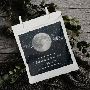 Sacolinha Bolsas de Favor do Casamento Lunar