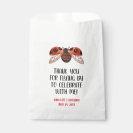 Sacolinha Bolsas de Favor do Partido Personalizado Ladybug