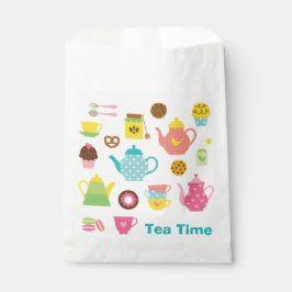 Sacolinha Bolsas de Favor para o Chá