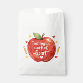 Sacolinha Bolsas de Favor para Professores - Ensinar é uma O