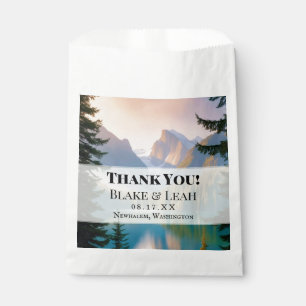 Sacolinha Bolsas de Favor Personalizadas do Lago Montanha