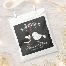 Sacolinha Bolsas de Favoritos de Casamento Personalizado