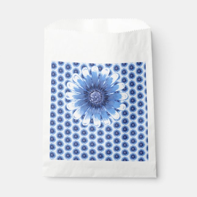 Sacolinha Bolsas de Favoritos de Margarida Azul (Frente)