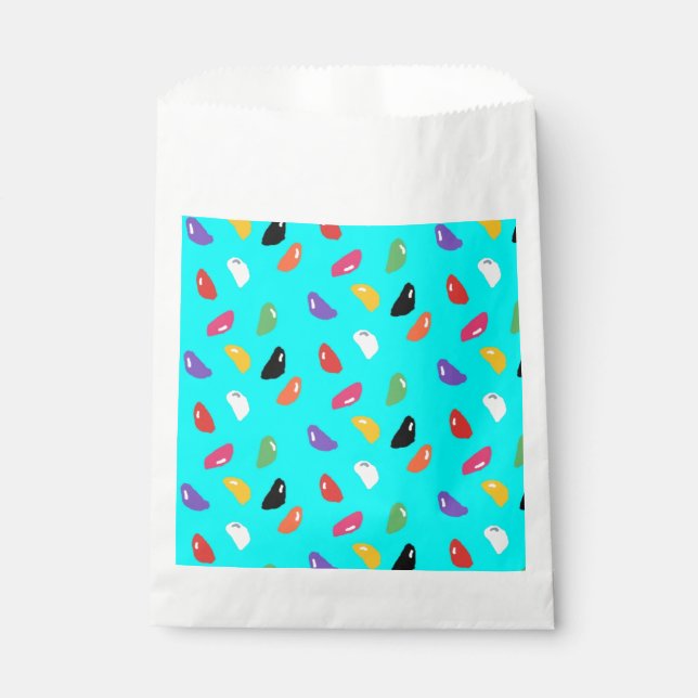 Sacolinha Bolsas de Favoritos do Jelly Beans (Frente)
