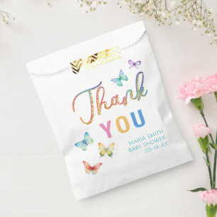 Sacolinha Bolsas Favoráveis do Chá de fraldas Butterfly