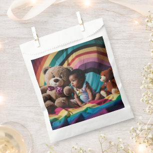 Sacolinha Bolsas Favoritos do chá de fraldas