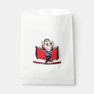 Sacolinha Bolsas/Vampiro de Favor Branco de Halloween
