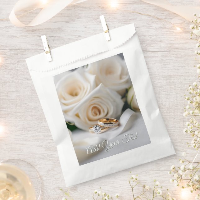 Sacolinha Bolsas White Favor Casado (Cortado)