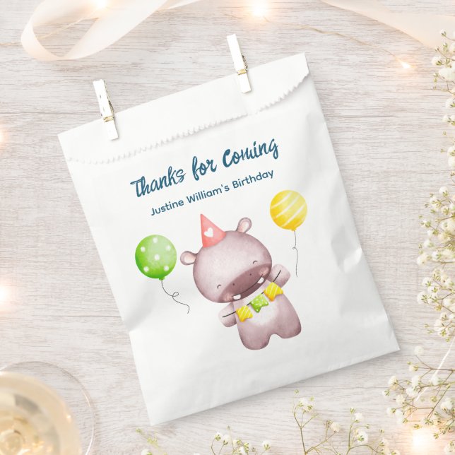 Sacolinha Bonitinho Hippo, Obrigado Festa (Cortado)