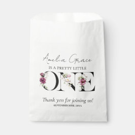 Sacolinha Bonito Blush Floral ONE Baby Girl é o primeiro ani