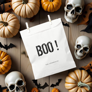 Sacolinha Boo Feliz Dia das Bruxas