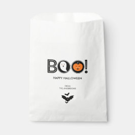 Sacolinha Boo! Feliz Halloween Favor de Bolsas