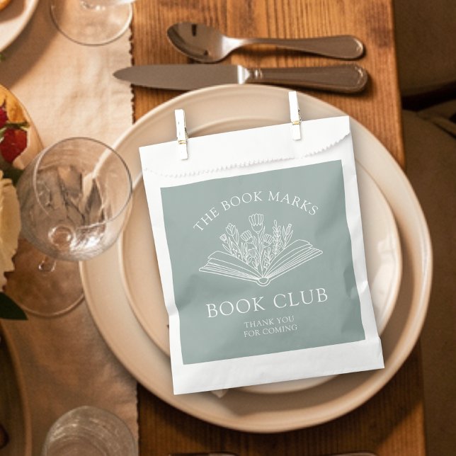 Sacolinha Book Club Name Personalized Thank You (Criador carregado)