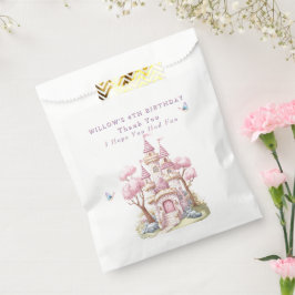 Sacolinha Borboletas de Árvores Rosa, Princesa Rosa,