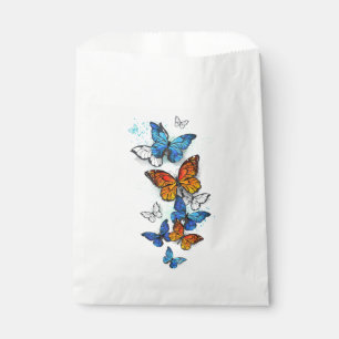 Sacolinha Borboletas voadoras Morpho e Monarca