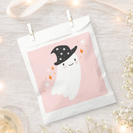 Sacolinha Bruxa Ghost Pink Halloween