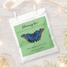 Sacolinha Burging Love Spread Wildflower Seeds Favor Bag