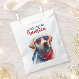 Sacolinha Cachorro-Lab Patriótico