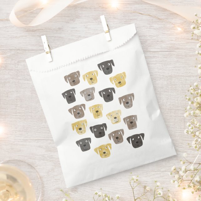 Sacolinha Cachorro Labrador Cachorro de Retriever (Cortado)