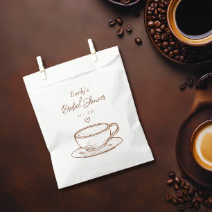Sacolinha Café Bag Wedding Favor Chá de panela