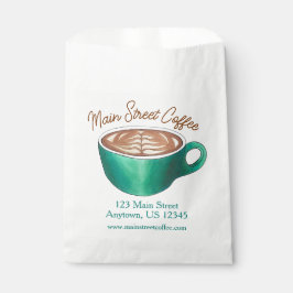 Sacolinha Café Casa Loja de Café Cappuccino Latte Flat White
