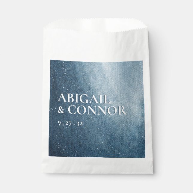 Sacolinha Caixa de Favoritos Azul Azul Marinho Sky Stars (Frente)