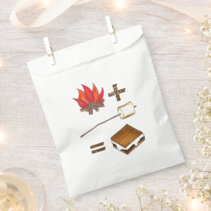 Sacolinha Campfire + Marshmallow tostado = Campo S'mores