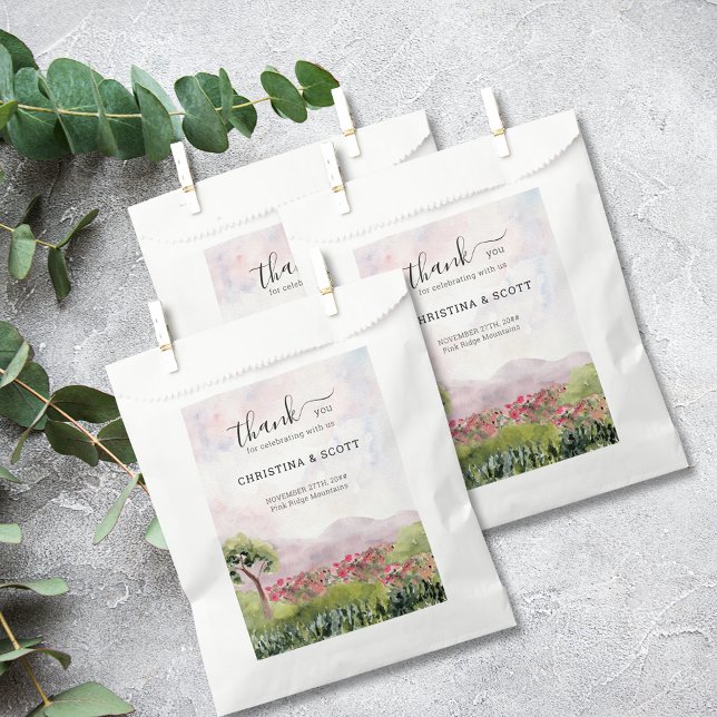 Sacolinha Campo de Campo Água Rosa Poente Obrigado (Criador carregado)