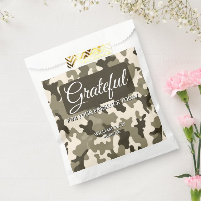 Sacolinha Camuflagem Terrestre Browns & Tans Grateful (Selado)