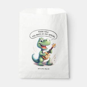 Sacolinha Cantando Dinossauro Bonito Aniversário de crianç