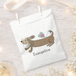 Sacolinha Cão de Dachshund Personalizado