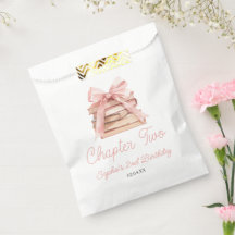 Capítulo Dois Laços Rosa Livros Festa de 2 Anos