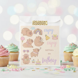 Sacolinha Capy capy aniversário
