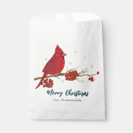 Sacolinha Cardinal Vermelho Aniversário Natal 