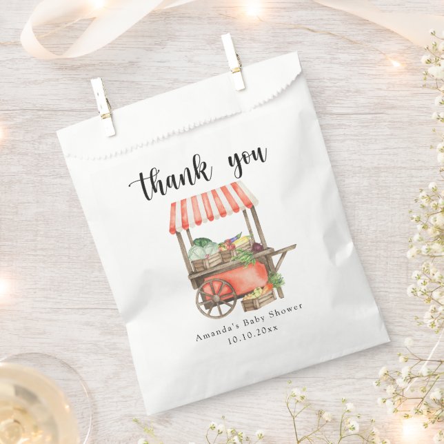 Sacolinha Carrinho de Mercado de Agricultores Bebê Localment (Cortado)