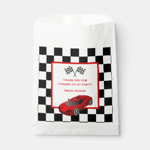 Sacolinha Carro Race Vermelho   Bolsas Festas de aniversári