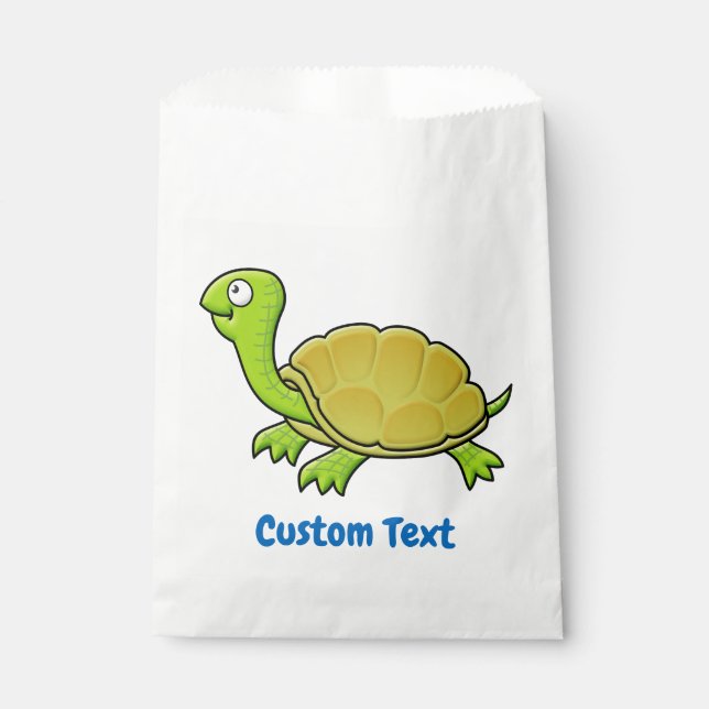 Sacolinha Cartoon Turtle Favor Bag (Frente)