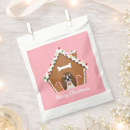 Sacolinha Casa de Cachorro Feliz de Natal